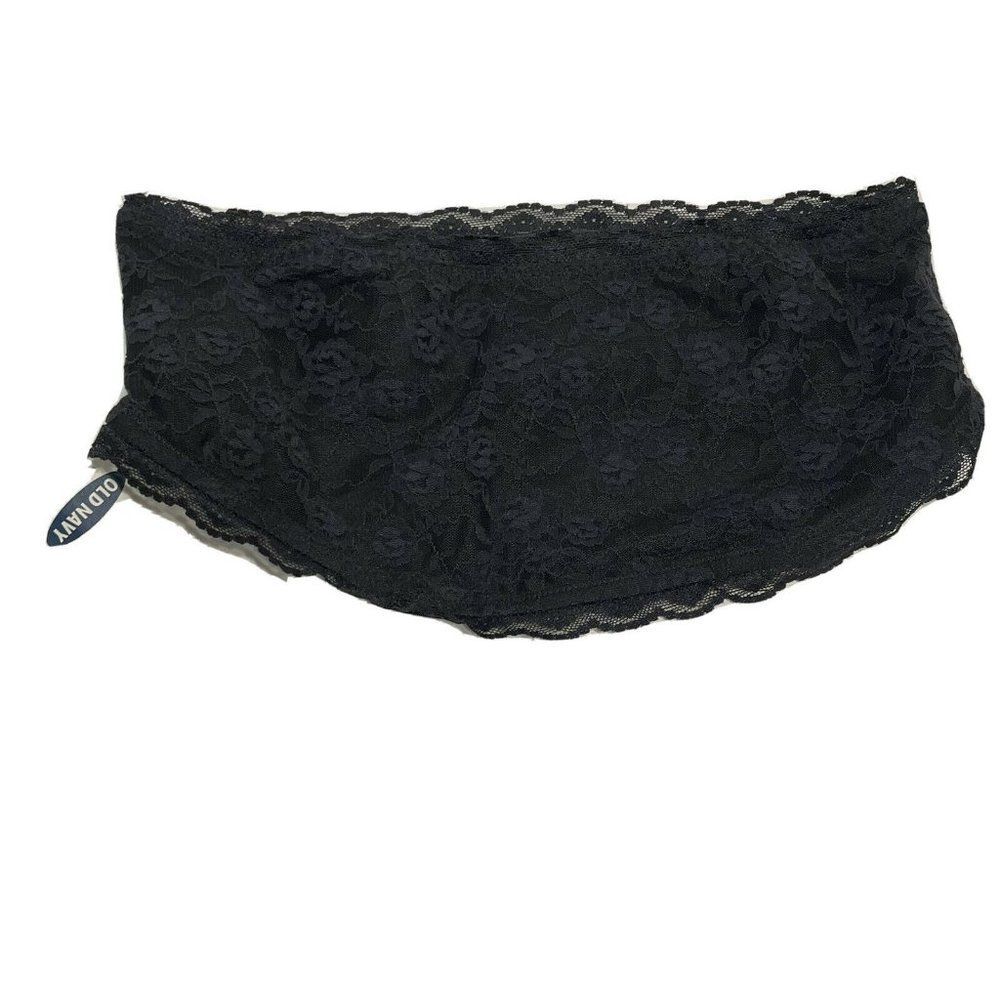 NWT Old Navy womens medium blue lace strapless bandaeu tube top bralette